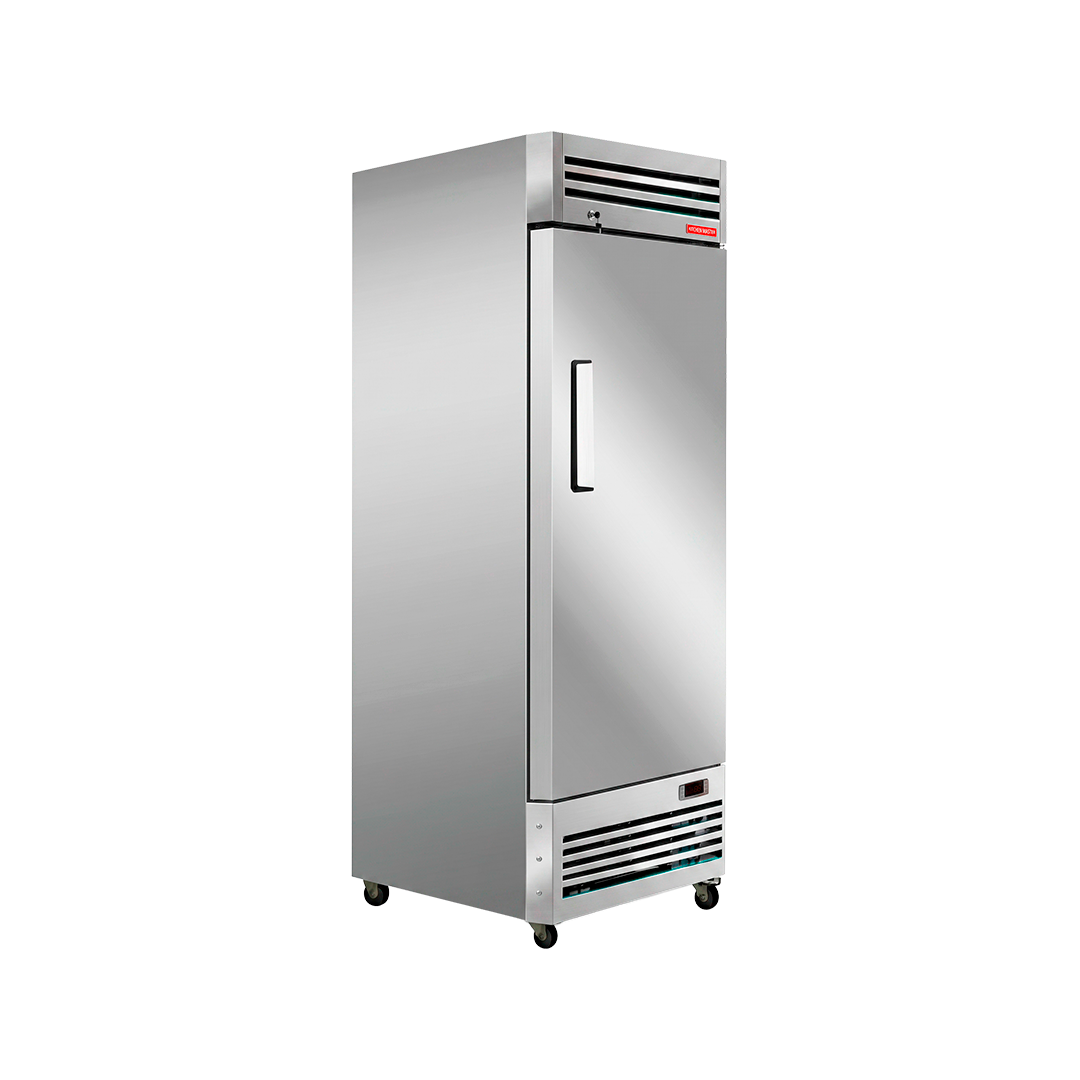 Congelador vertical de 1 puerta sólida