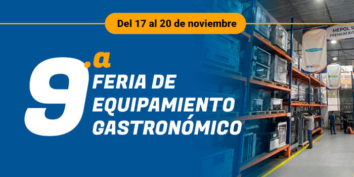 9.ª Feria de Equipamiento Gastronómico