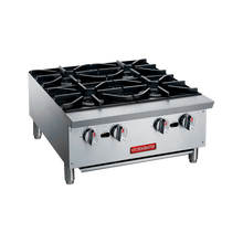 Cocina a gas de sobremesa de 4 quemadores