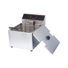 Freidora eléctrica de sobremesa de 8 litros