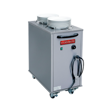 Dispensador móvil de platos calientes de 2 columnas