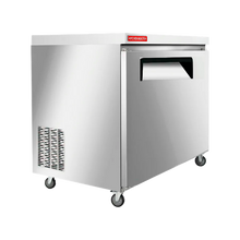 Mesa refrigerada de 1 puerta sólida