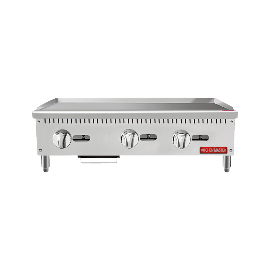 Plancha freidora a gas de sobremesa de 36" con termostato