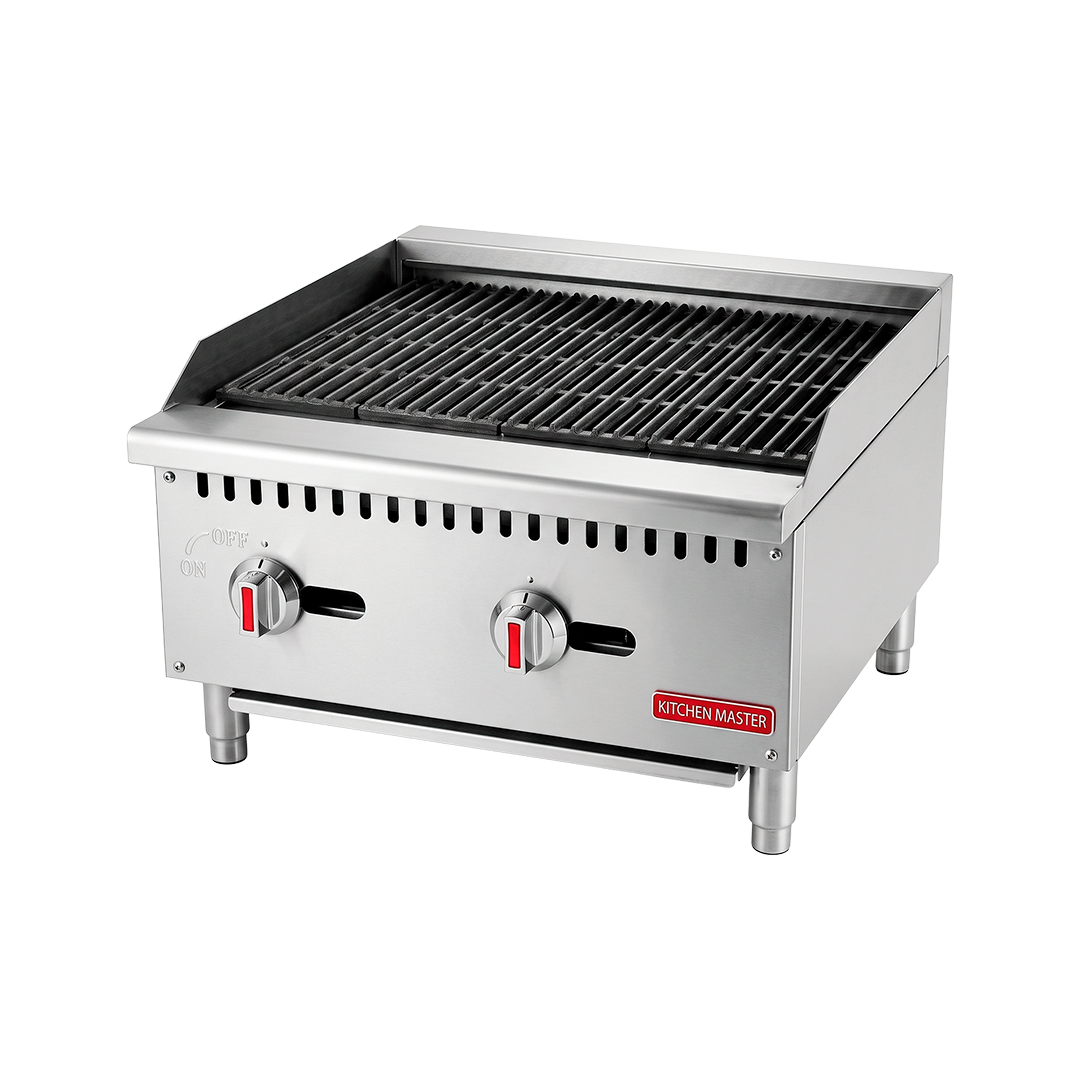 Parrilla a gas de sobremesa de 60 cm