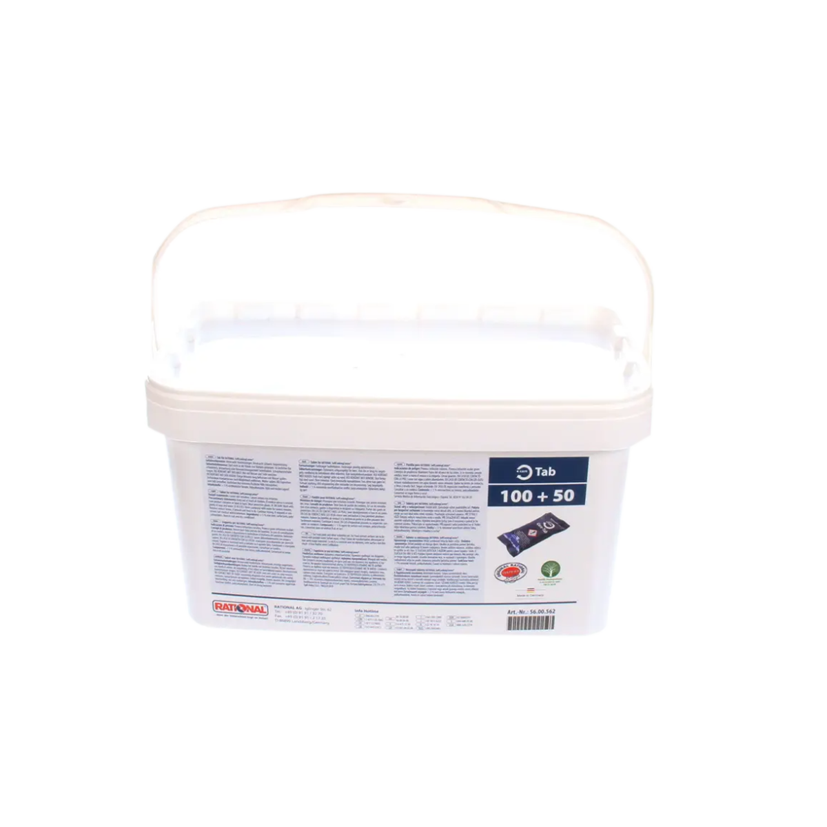 RATIONAL - SCC 201-202 - PASTILLA CARE CONTROL - BALDE X 150  -  56.00.562