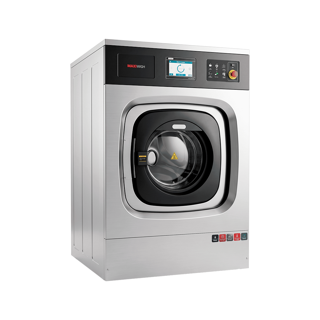 Lavadora industrial de 30 kg, montaje rígido