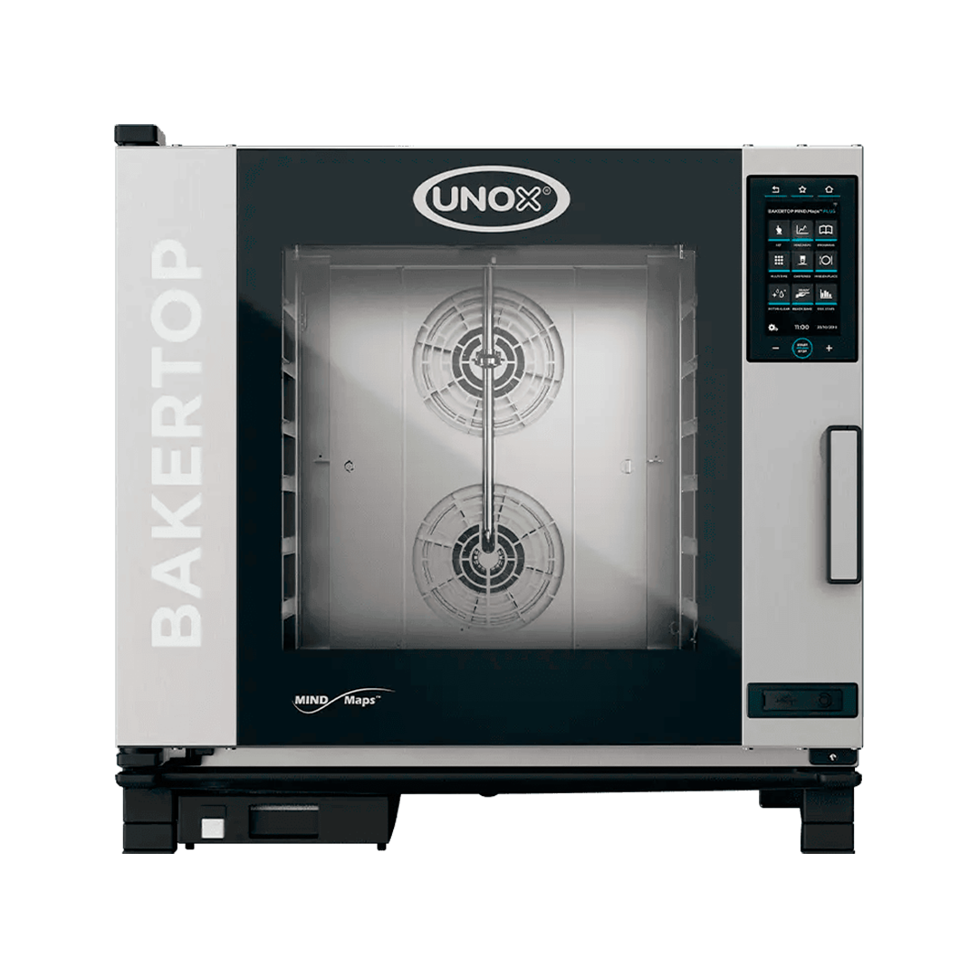 Horno panadero/combinado a gas de 6 bandejas 60 x 40 cm - UNOX