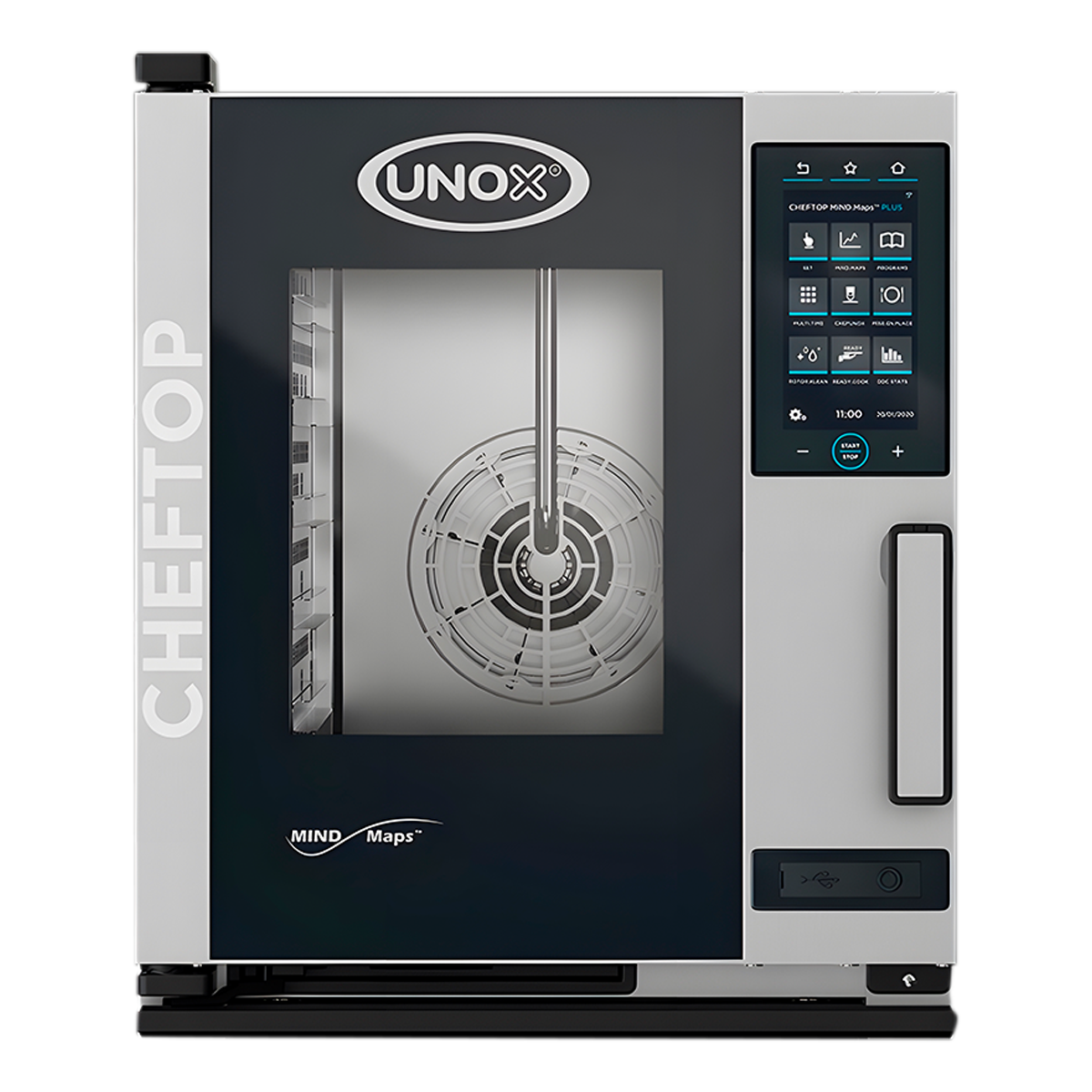 Horno combinado eléctrico (compacto) de 5 bandejas 2/3 GN - UNOX