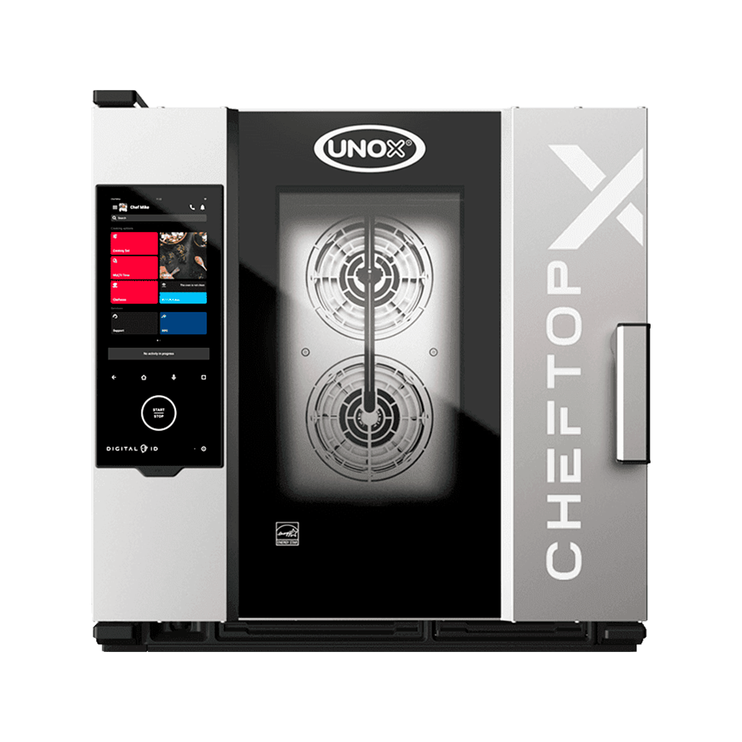 Horno combinado a gas de 6 bandejas GN 1/1 - UNOX